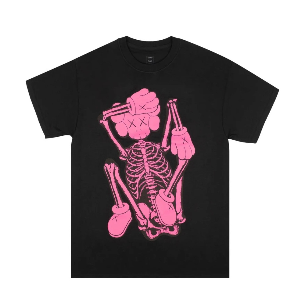 KAWS x New Fiction Skeleton Tee Size L